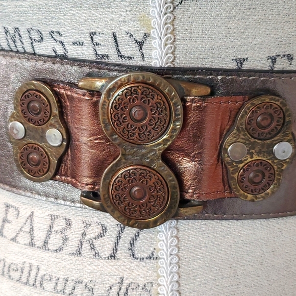 Vintage leather belt - Picture 8 of 12